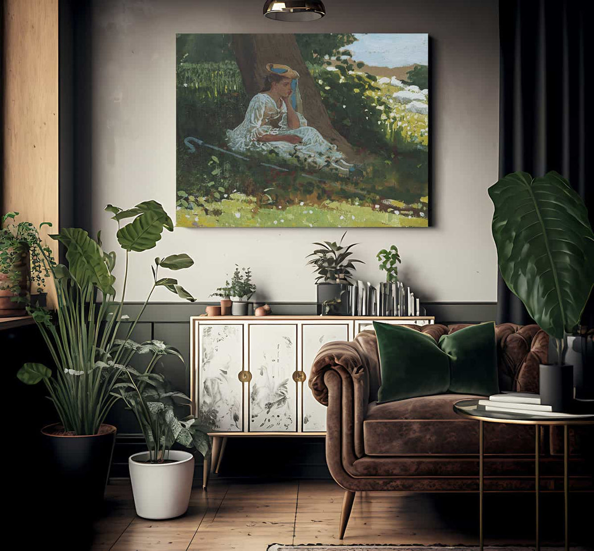 Bo Peep 1878 By Winslow Homer Fine Art Print