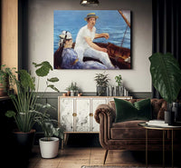 Boating By Edouard Manet Fine Art Print