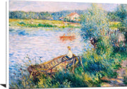Boating In Bougival Painting Auguste Renoir Canvas Art Fine Art Print