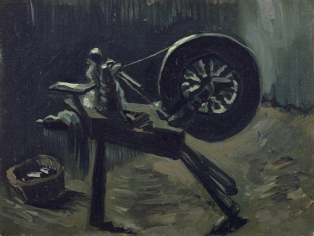 Bobbin Winder By Vincent Van Gogh Fine Art Print