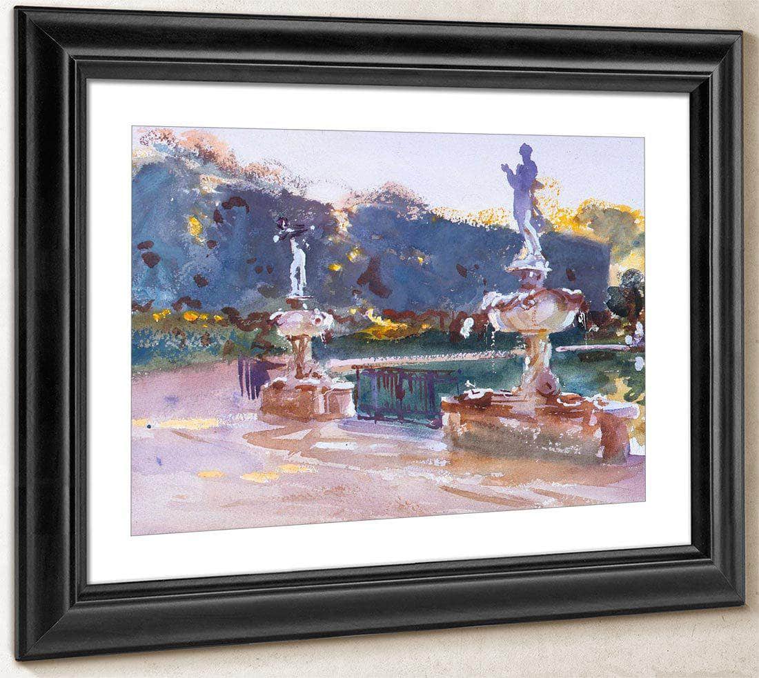 Boboli Gardens By John Singer Sargent Fine Art Print