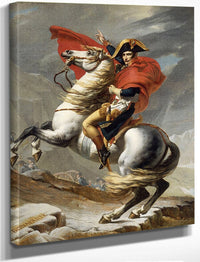 Bonaparte By Jacques Louis David Fine Art Print