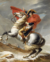 Bonaparte By Jacques Louis David Fine Art Print