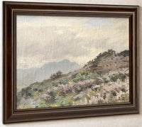 Bonnie Blooming Heather, Brig O Turk Trossachs' By Robert Reid Fine Art Print