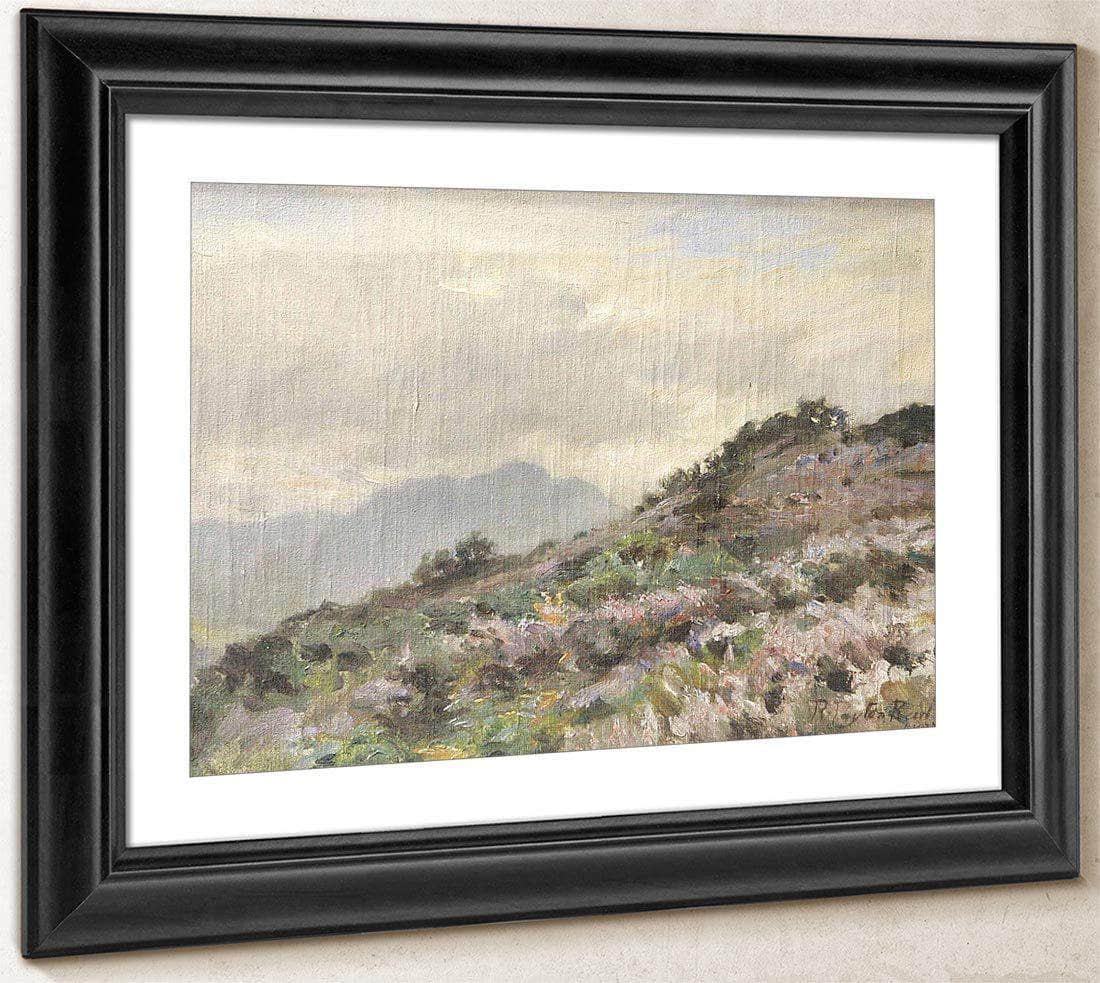 Bonnie Blooming Heather, Brig O Turk Trossachs' By Robert Reid Fine Art Print