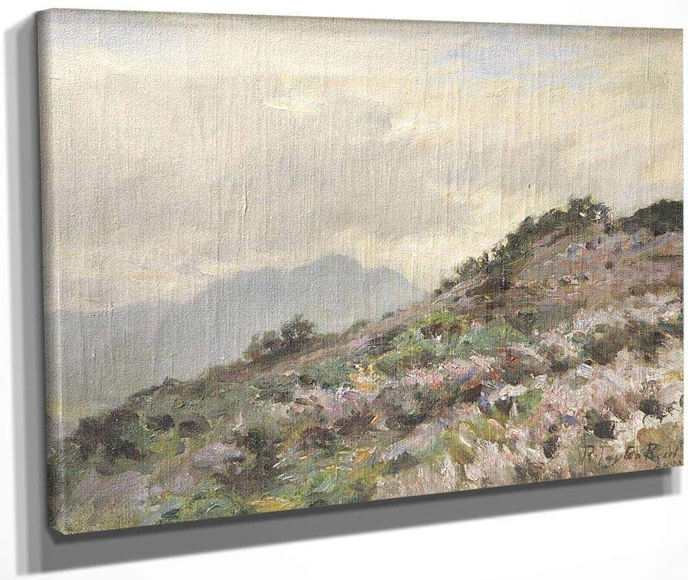 Bonnie Blooming Heather, Brig O Turk Trossachs' By Robert Reid Fine Art Print