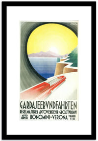 Bonomini  Vedona  Vintage Poster Fine Art Print