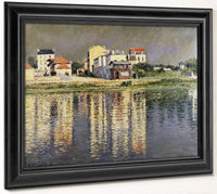 Bord De Seine A Argenteuil By Gustave Caillebotte Fine Art Print