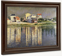 Bord De Seine A Argenteuil By Gustave Caillebotte Fine Art Print