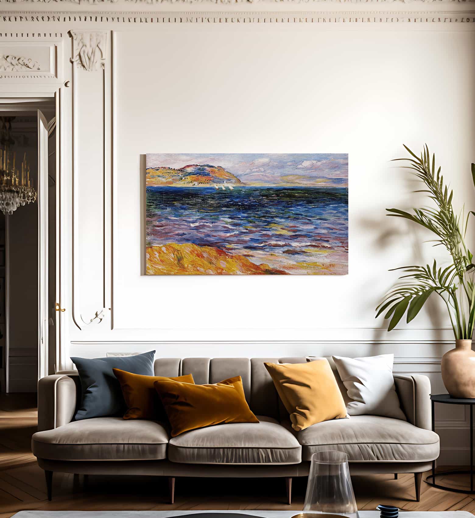 Bordighera By Pierre Auguste Renoir Fine Art Print