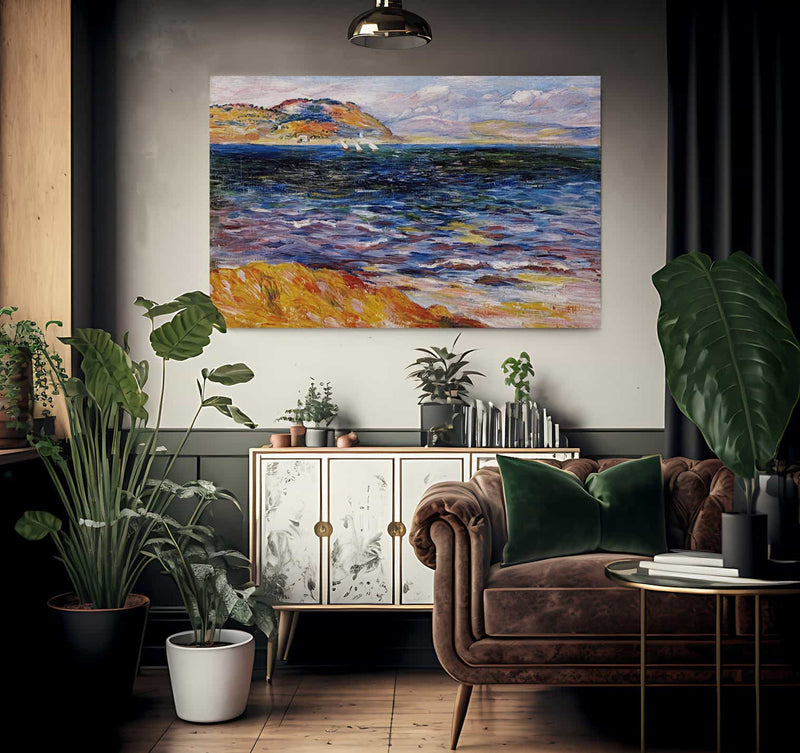 Bordighera By Pierre Auguste Renoir Fine Art Print