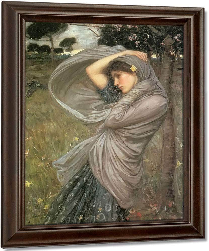 Boreas By John Waterhouse Fine Art Print