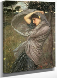 Boreas By John Waterhouse Fine Art Print