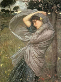 Boreas By John Waterhouse Fine Art Print