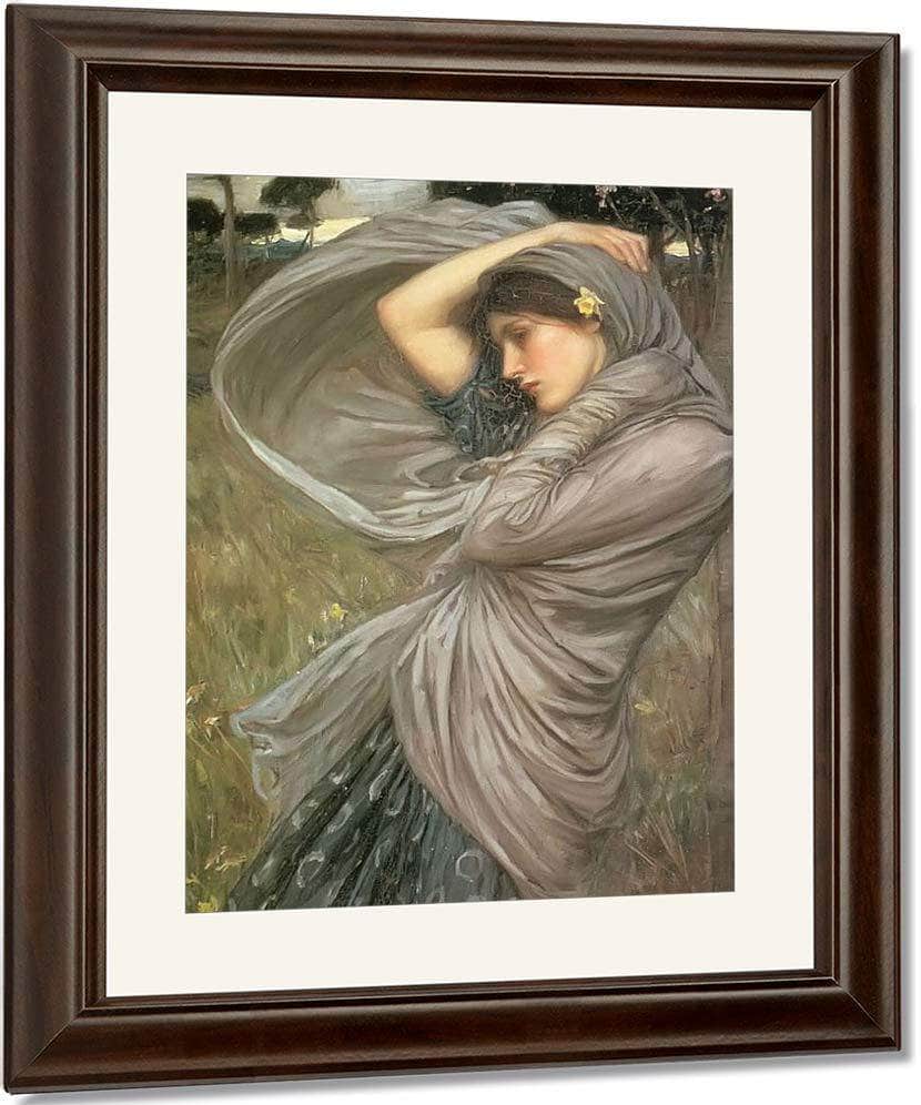 Boreas By John Waterhouse Fine Art Print