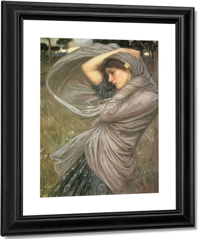 Boreas By John Waterhouse Fine Art Print