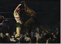 Both Members Of This Club Painting George Bellows Canvas Art Fine Art Print