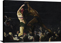 Both Members Of This Club Painting George Bellows Canvas Art Fine Art Print