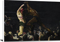 Both Members Of This Club Painting George Bellows Canvas Art Fine Art Print