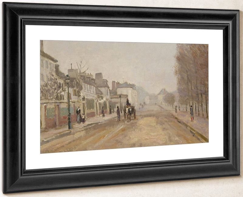 Boulevard Heloise, Argenteuil By Claude Monet Fine Art Print