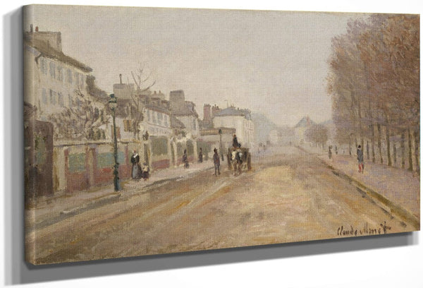 Boulevard Heloise, Argenteuil By Claude Monet Fine Art Print