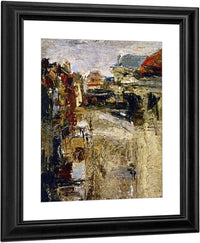 Boulevard Van Iseghem In The Rain By James Ensor Fine Art Print