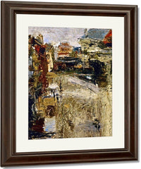 Boulevard Van Iseghem In The Rain By James Ensor Fine Art Print