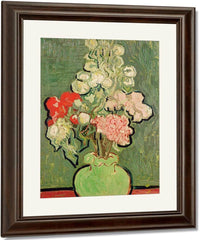 Bouquet Of Flowers By Vincent Van Gogh Fine Art Print