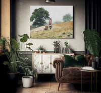 Boy And Girl On A Hillside 1878 By Winslow Homer Fine Art Print