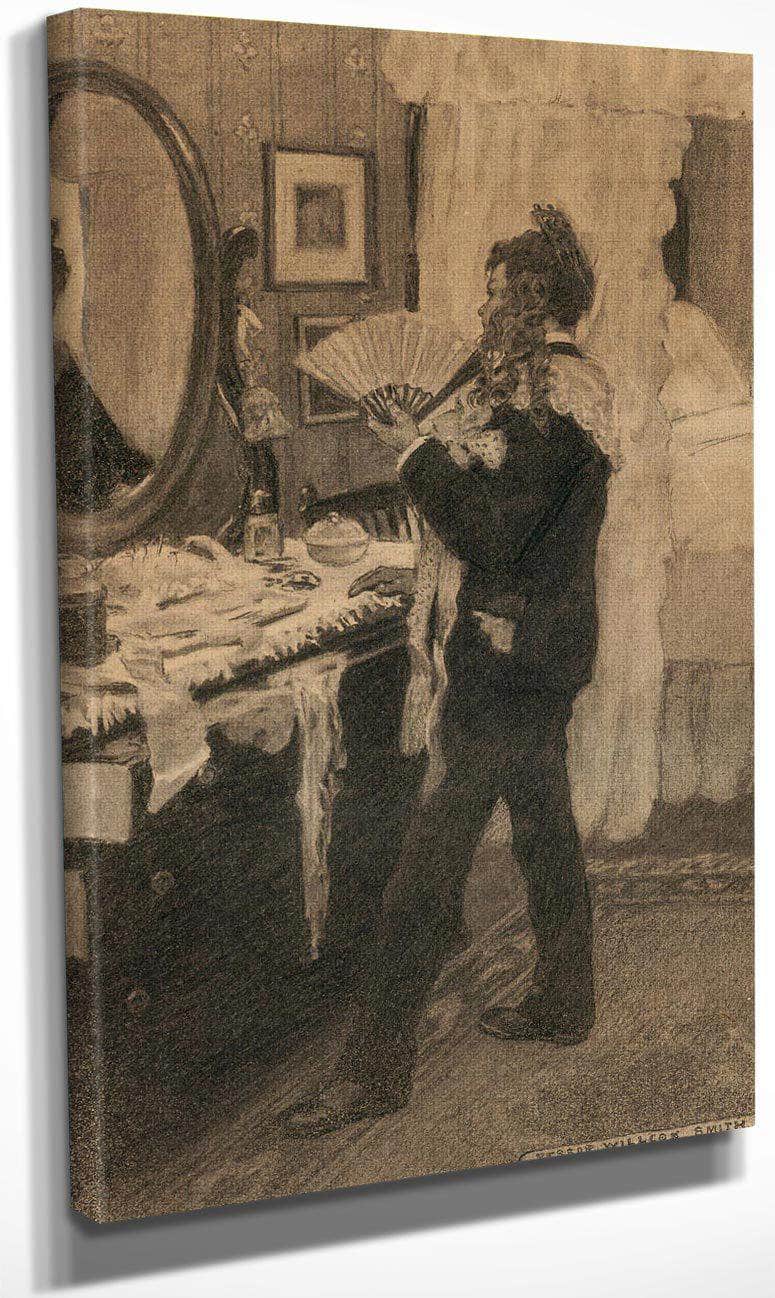 Boy Playing Dress Up Story Illustration By Jessie Willcox Smith Fine Art Print