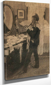 Boy Playing Dress Up Story Illustration By Jessie Willcox Smith Fine Art Print