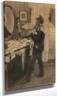 Boy Playing Dress Up Story Illustration By Jessie Willcox Smith Fine Art Print