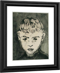 Boy's Head By Nicolai Astrup Fine Art Print