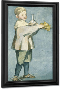 Boy With Fruit By Edouard Manet Fine Art Print