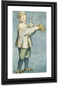 Boy With Fruit By Edouard Manet Fine Art Print