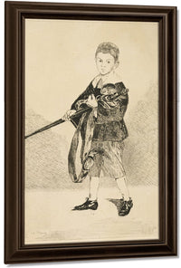 Boy With The Sword By Edouard Manet Fine Art Print