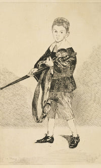 Boy With The Sword By Edouard Manet Fine Art Print