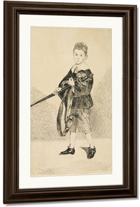 Boy With The Sword By Edouard Manet Fine Art Print
