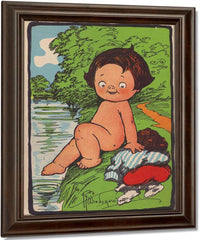 Boys Will Be Boys! Illustrated By Grace G Drayton Fine Art Print