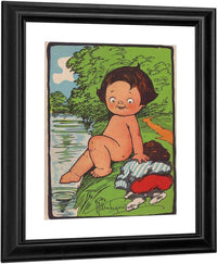 Boys Will Be Boys! Illustrated By Grace G Drayton Fine Art Print