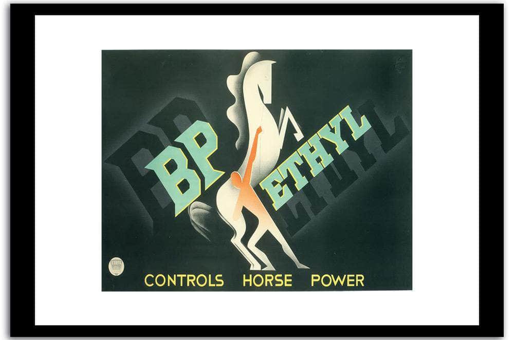 Bp Ethyl  Vintage Poster Fine Art Print