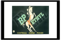 Bp Ethyl  Vintage Poster Fine Art Print