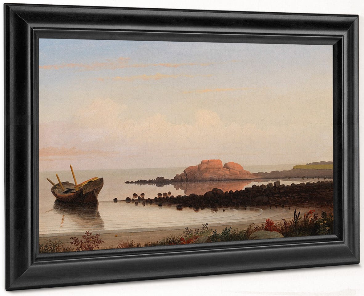 Braces Rock By Fitz Henry Lane Fine Art Print