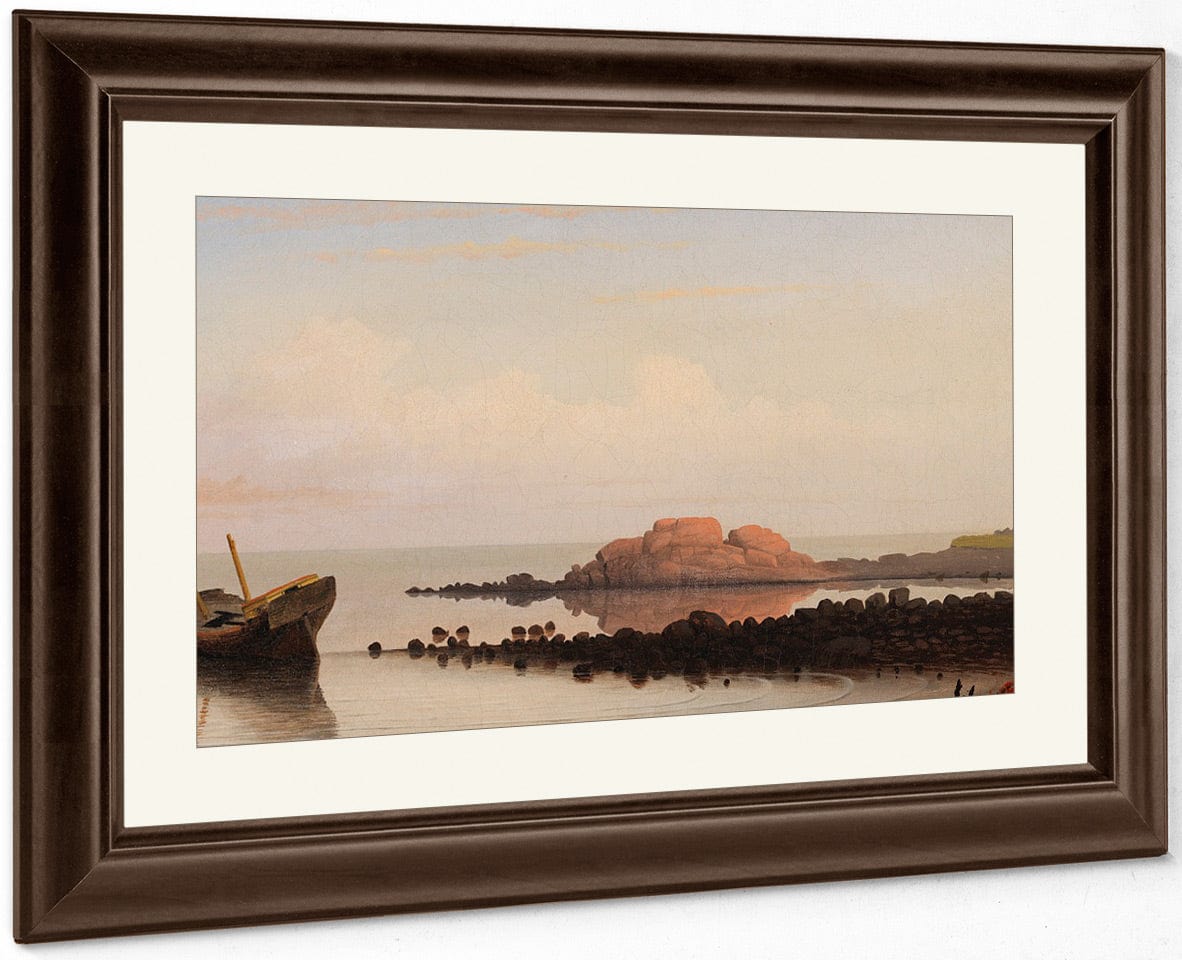 Braces Rock By Fitz Henry Lane Fine Art Print