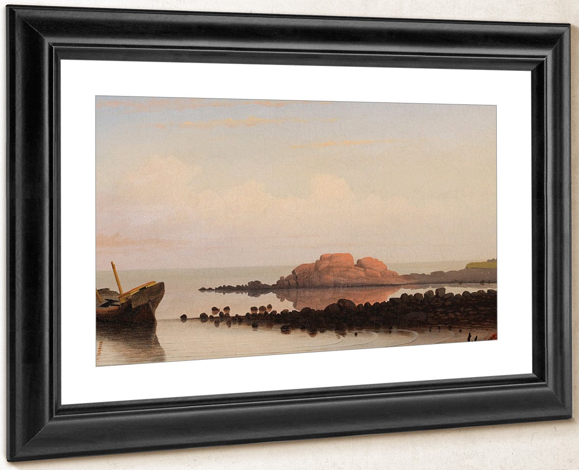 Braces Rock By Fitz Henry Lane Fine Art Print