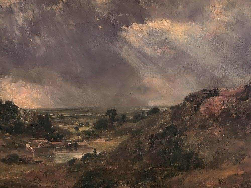 Branch Hill Pond Hampstead By John Constable Fine Art Print