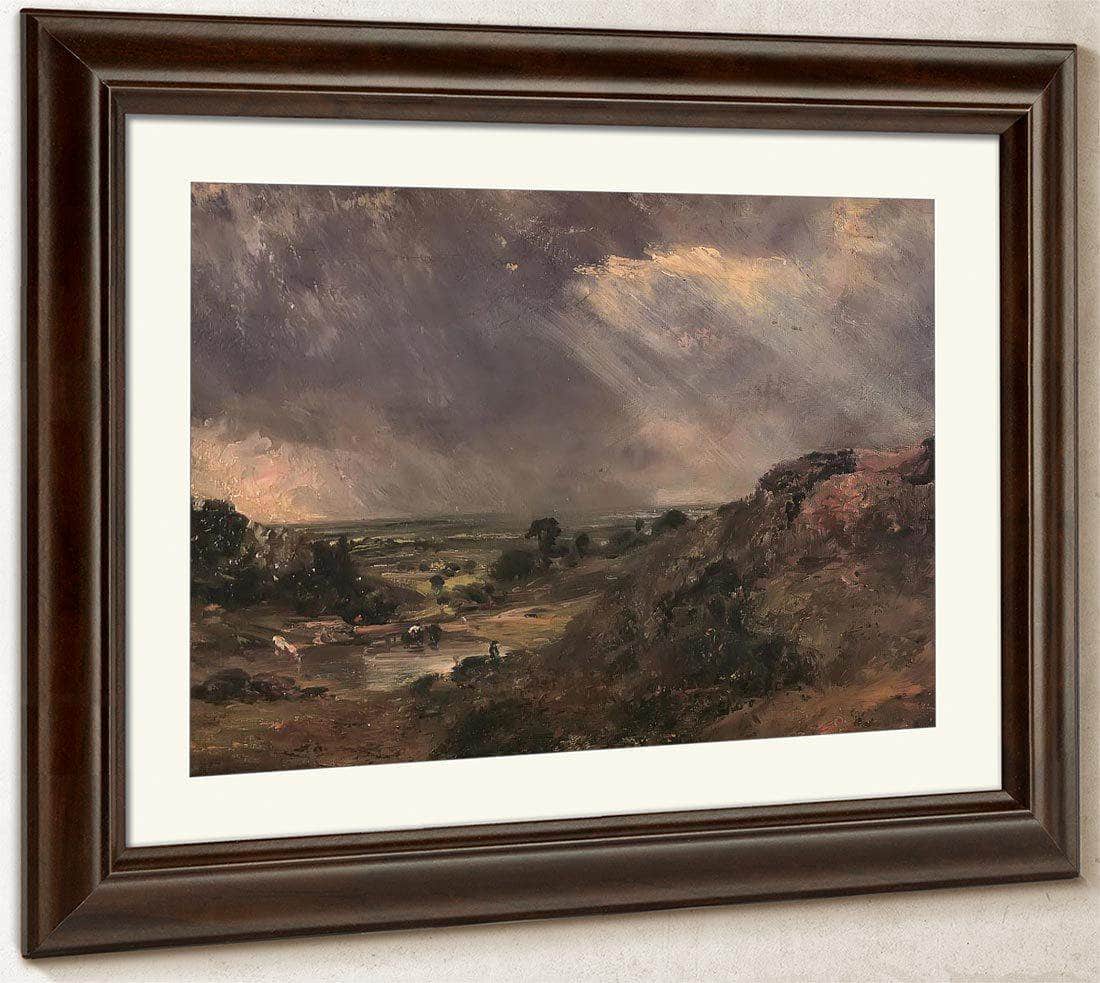 Branch Hill Pond Hampstead By John Constable Fine Art Print
