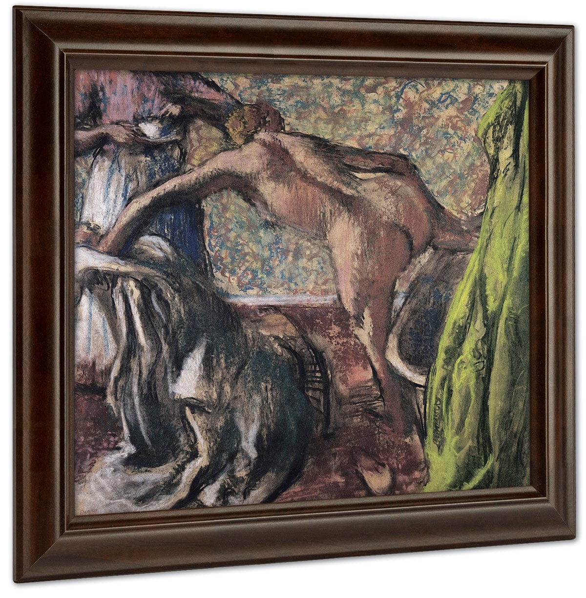 Breakfast After The Bath (The Bath) By Edgar Degas Fine Art Print