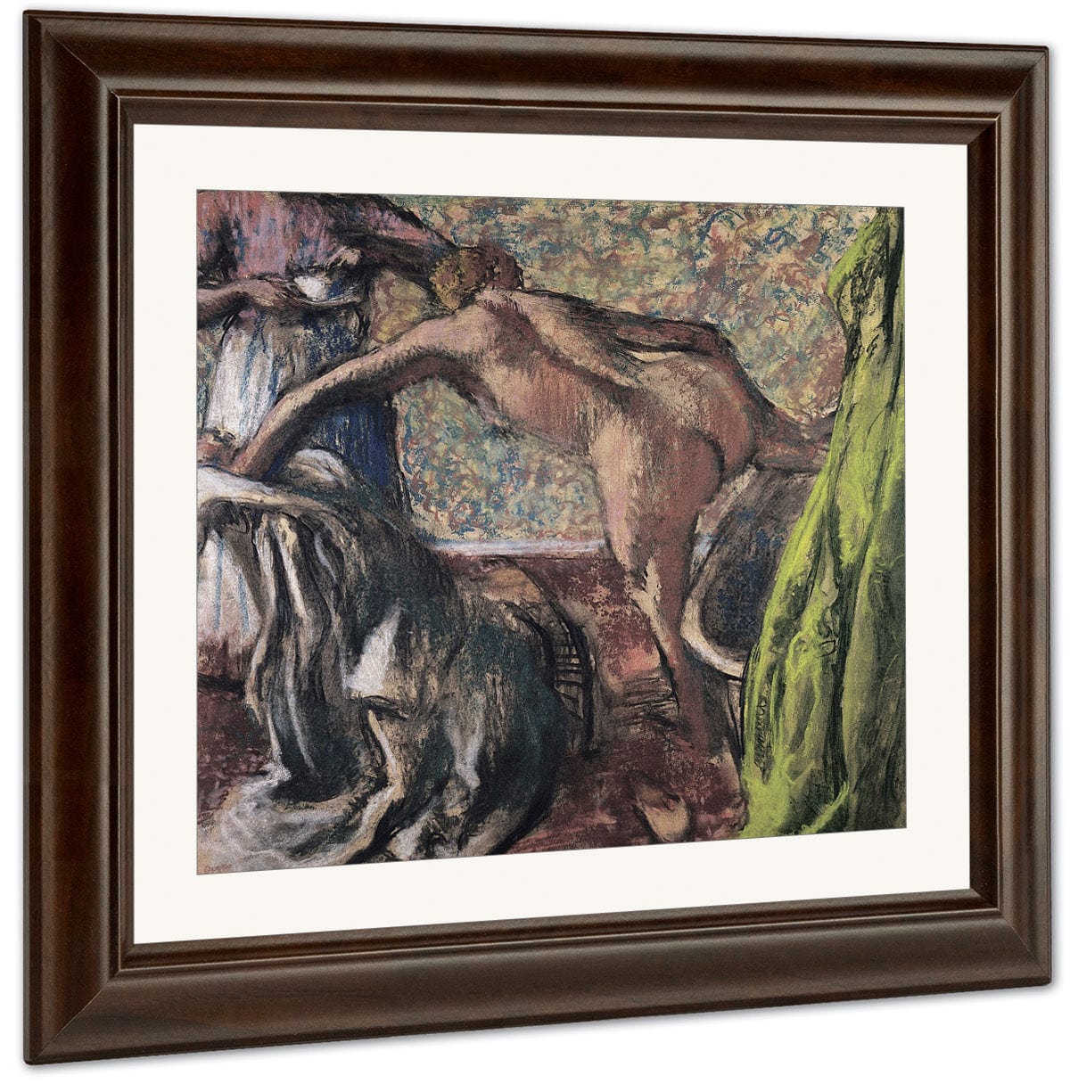 Breakfast After The Bath (The Bath) By Edgar Degas Fine Art Print