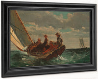 Breezing Up A Fair Wind 1876 By Winslow Homer Fine Art Print